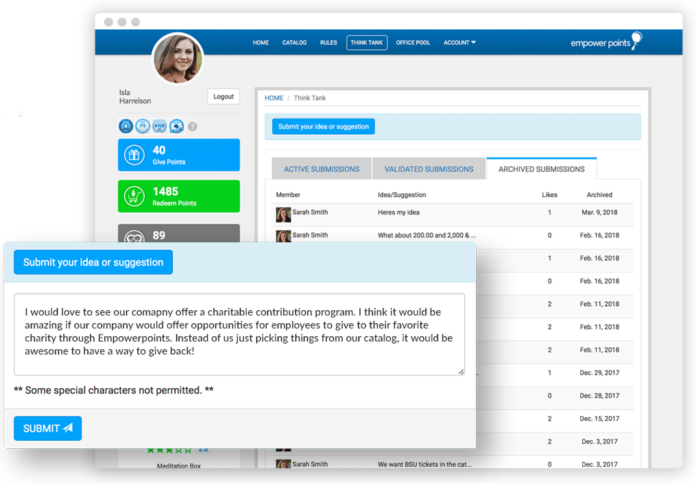 an_elec Submit Your Ideas